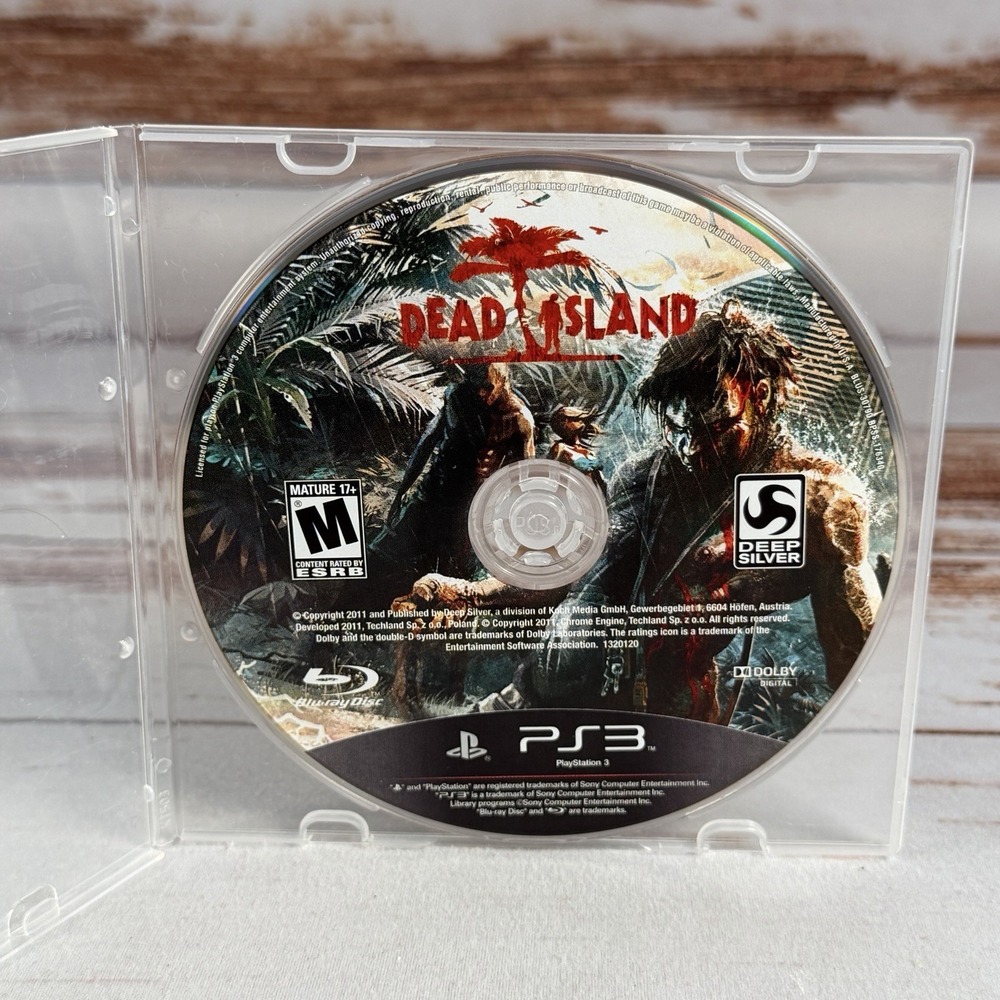 Dead Island PS3 Authentic Disc Only NTSC US Used